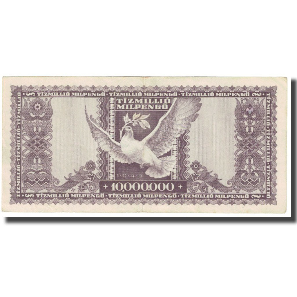 Geldschein, Ungarn, 10 Million Milpengö, 1946, 1946-05-24, KM:129, SS
