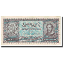Biljet, Hongarije, 10 Million Milpengö, 1946, 1946-05-24, KM:129, TTB