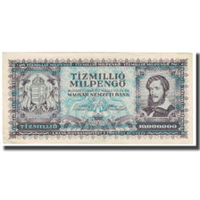 Banknote, Hungary, 10 Million Milpengö, 1946, 1946-05-24, KM:129, EF(40-45)