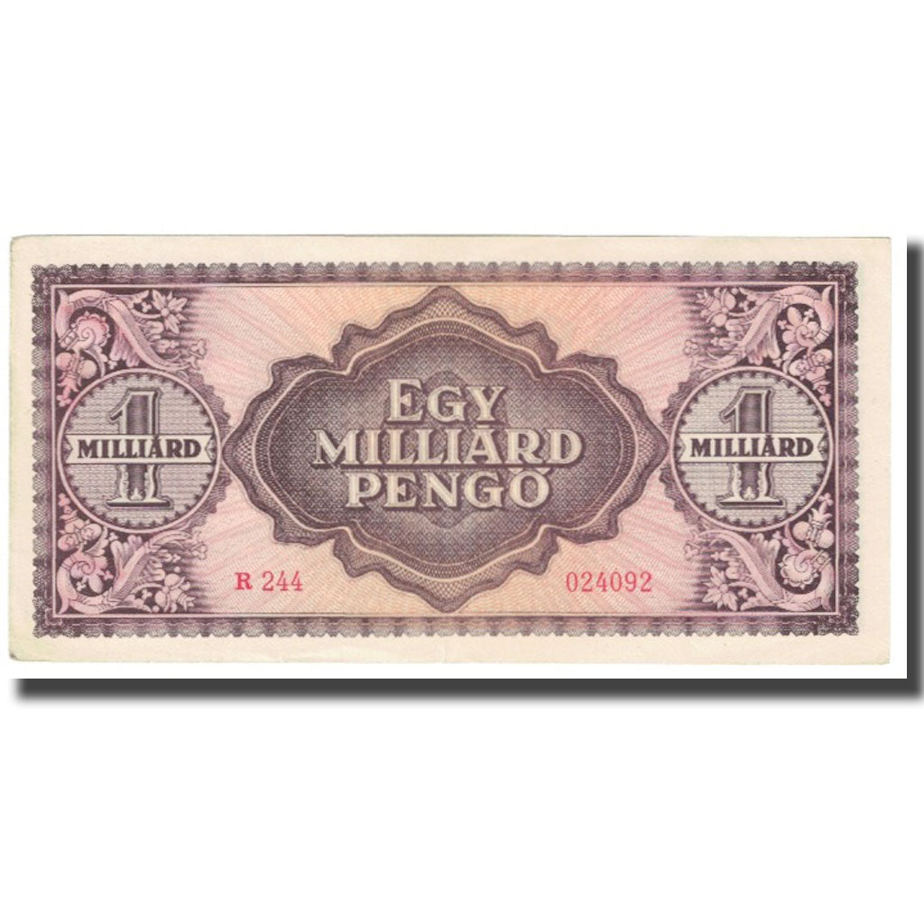 Banknote, Hungary, 1 Milliard Pengö, 1946, 1946-03-18, KM:125, EF(40-45)