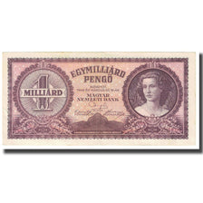 Nota, Hungria, 1 Milliard Pengö, 1946, 1946-03-18, KM:125, EF(40-45)