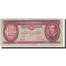 Banknote, Hungary, 100 Forint, 1960, 1960-08-24, KM:171b, EF(40-45)