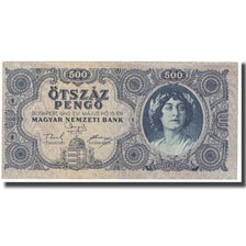 Banknot, Węgry, 500 Pengö, 1945, 1945-05-15, KM:117a, UNC(63)