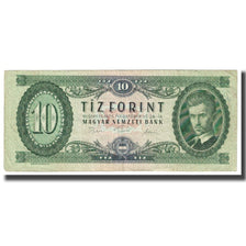 Banknote, Hungary, 10 Forint, 1975, 1975-10-28, KM:168e, EF(40-45)