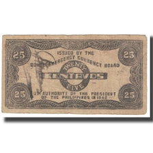Banknote, Philippines, 25 Centavos, 1942, KM:S132f, VF(20-25)