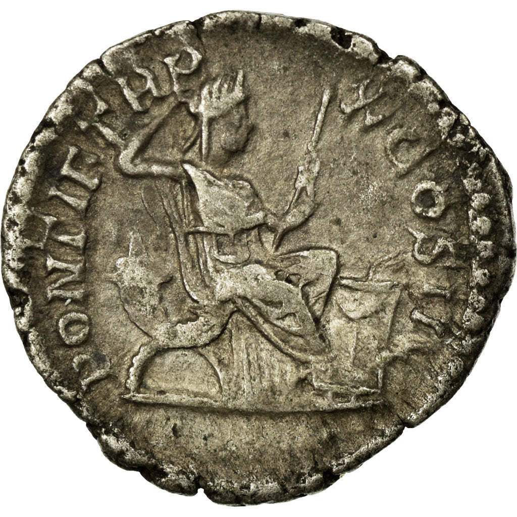 Coin, Caracalla, Denarius, AU(50-53), Silver, Cohen:434