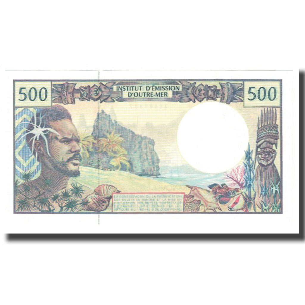 Banknote, French Pacific Territories, 500 Francs, KM:1a, UNC(63)
