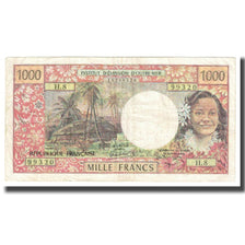 Banknote, Tahiti, 1000 Francs, KM:27d, VF(20-25)
