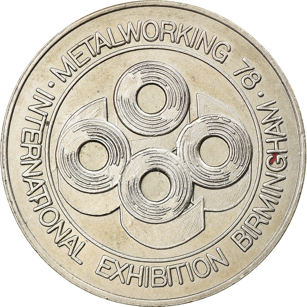 United Kingdom, Token, Metalworking, international Exhibition, Birmingham, Arts