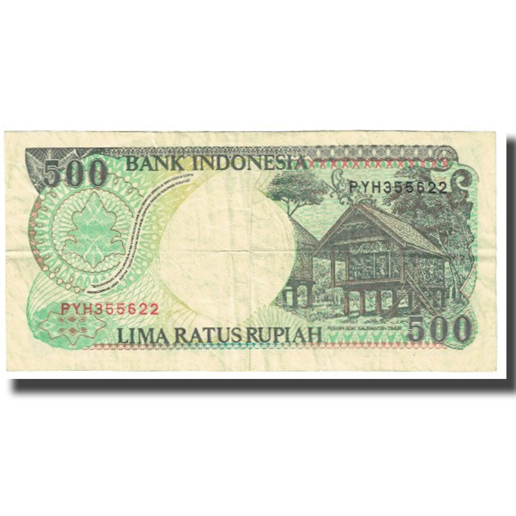 Banconote, Indonesia, 500 Rupiah, 1997, KM:128a, MB