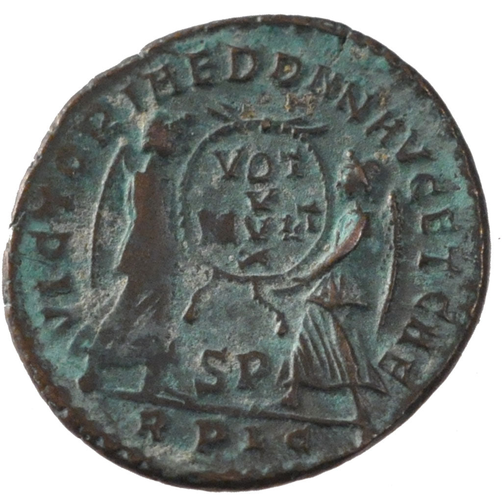 Magnentius, Maiorina, Lyons, EF(40-45), Copper, Cohen #68, 4.40