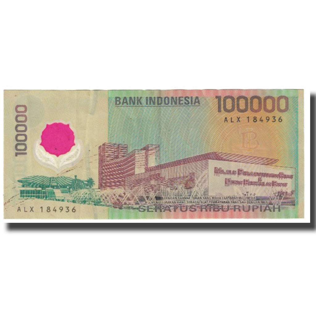 Banknote, Indonesia, 100,000 Rupiah, 1999, KM:140, EF(40-45)