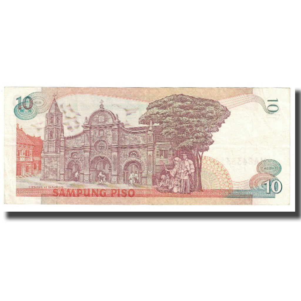 Geldschein, Philippinen, 10 Piso, KM:169a, SS