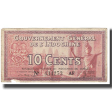 Banknote, FRENCH INDO-CHINA, 10 Cents, KM:85d, VF(20-25)