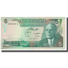 Banknote, Tunisia, 5 Dinars, 1972, 1972-08-03, KM:68a, EF(40-45)