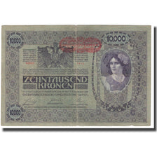 Banknote, Austria, 10,000 Kronen, 1918, 1918-11-02, KM:65, VF(20-25)