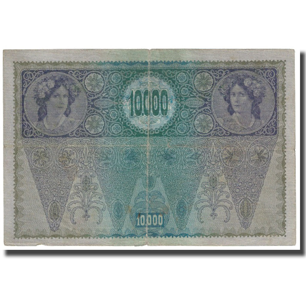 Banknote, Austria, 10,000 Kronen, 1918, 1918-11-02, KM:65, VF(20-25)