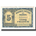 Banknote, Morocco, 5 Francs, 1944, 1944-03-01, KM:24, EF(40-45)