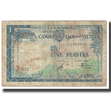 Geldschein, FRENCH INDO-CHINA, 1 Piastre = 1 Dong, KM:105, SGE