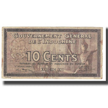 Banknote, FRENCH INDO-CHINA, 10 Cents, KM:85a, VF(20-25)