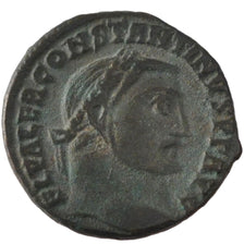 Constantine I, Nummus, Alexandria, AU(55-58), Copper, RIC #163, 5.20