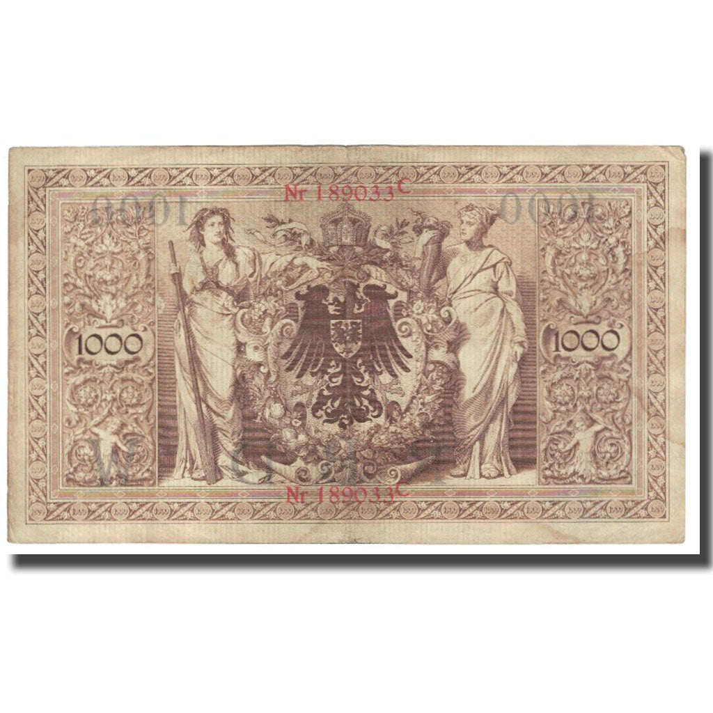 Banknote, Germany, 1000 Mark, 1906, 1906-07-26, KM:44a, EF(40-45)
