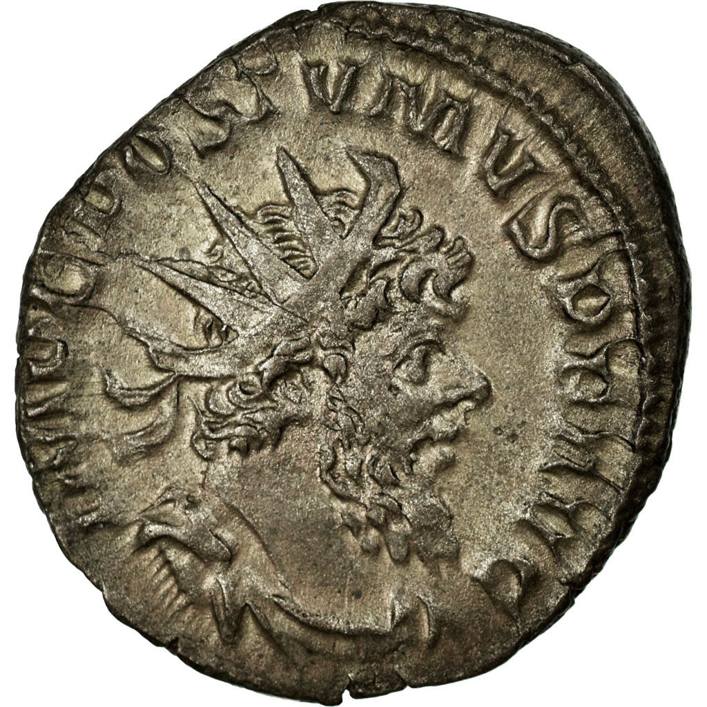Coin, Postumus, Antoninianus, 260-269, Trier or Cologne, EF(40-45), Billon