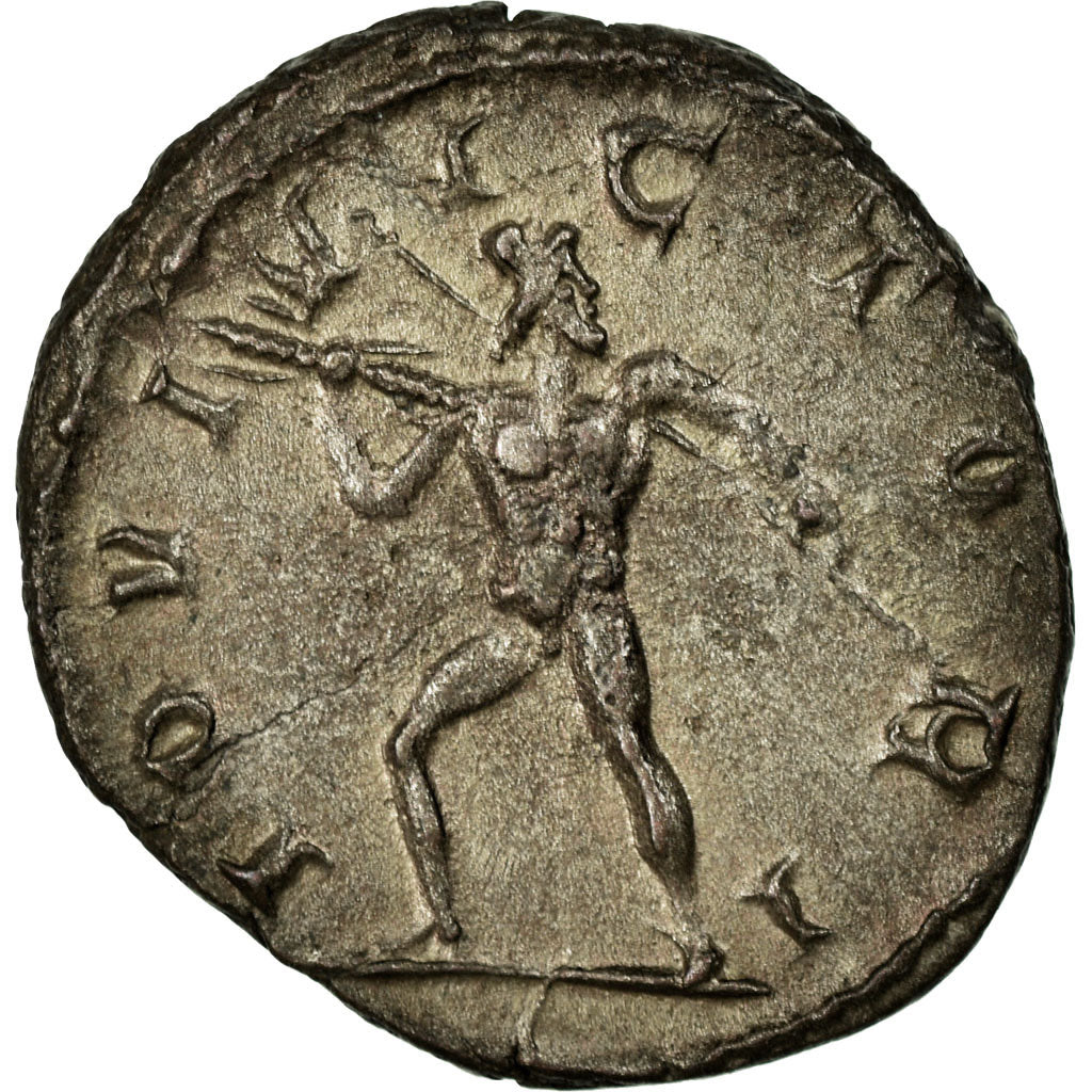 Coin, Postumus, Antoninianus, 260-269, Trier or Cologne, EF(40-45), Billon
