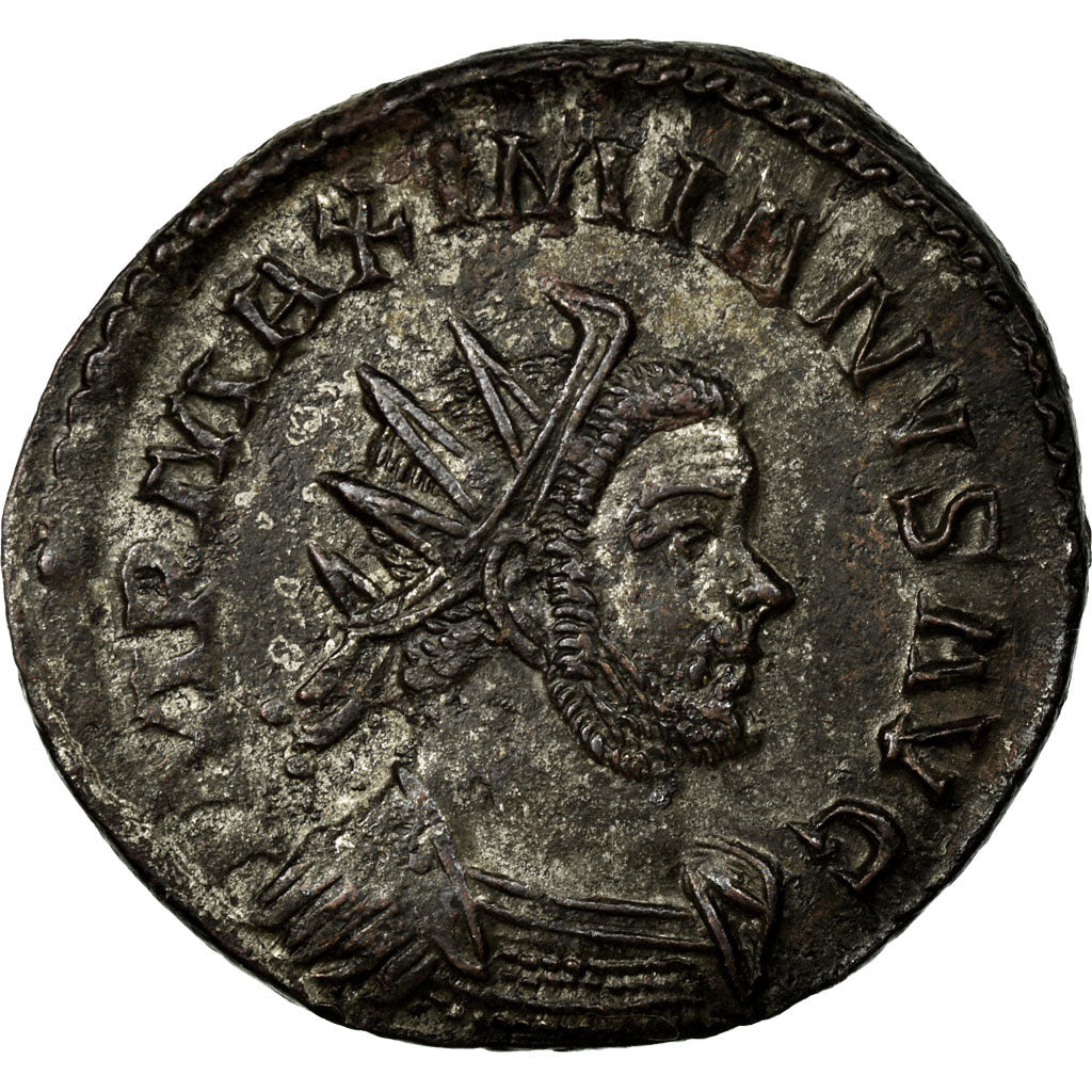 Coin, Maximianus, Antoninianus, 290-294, Lyon, VF(30-35), Billon, Cohen:516