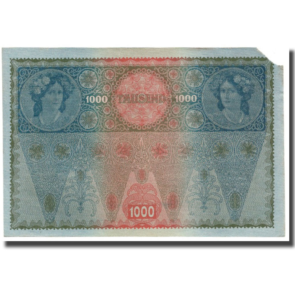 Billet, Autriche, 1000 Kronen, 1902, 1902-01-02, KM:60, TB