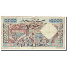 Billet, Algeria, 10,000 Francs, 1957, 1957-10-11, KM:110, TB