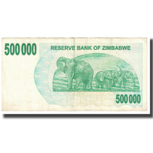 Banknote, Zimbabwe, 500,000 Dollars, 2008, 2008-06-30, KM:51, VF(20-25)
