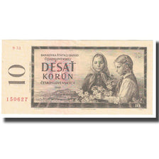 Banknote, Czechoslovakia, 10 Korun, 1960, KM:88b, UNC(63)