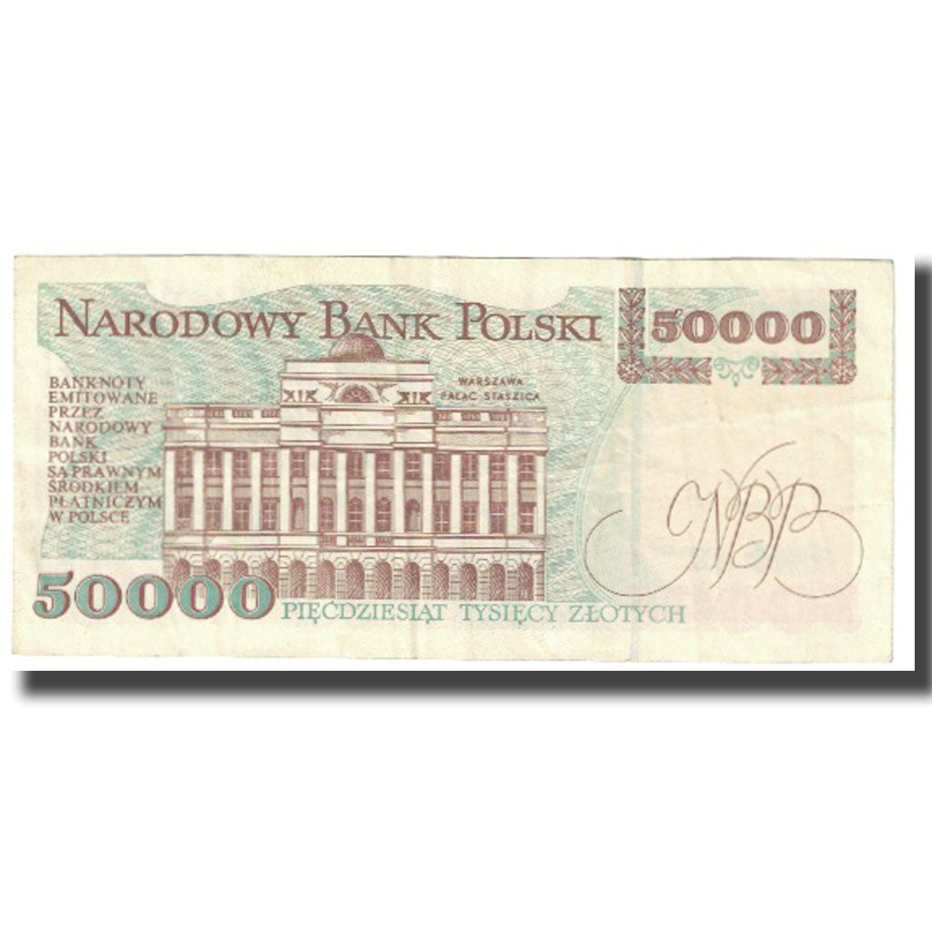 Banknote, Poland, 50,000 Zlotych, 1993, 1993-11-16, KM:159a, EF(40-45)