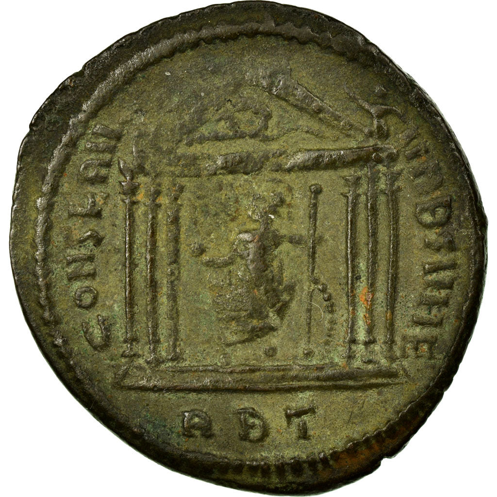 Coin, Maxentius, Follis, Roma, AU(55-58), Copper, Cohen:21