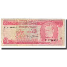 Billete, 1 Dollar, Barbados, KM:29a, BC