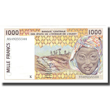 Banknote, West African States, 1000 Francs, KM:111Aa, UNC(65-70)