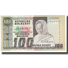 Billete, 100 Francs =  20 Ariary, Madagascar, KM:63a, UNC