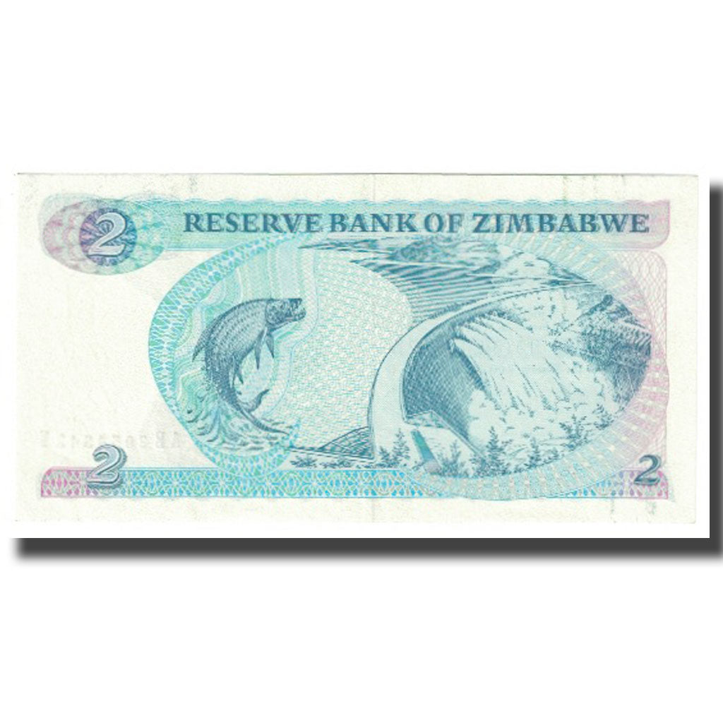Banknote, Zimbabwe, 2 Dollars, 1994, KM:1c, UNC(65-70)