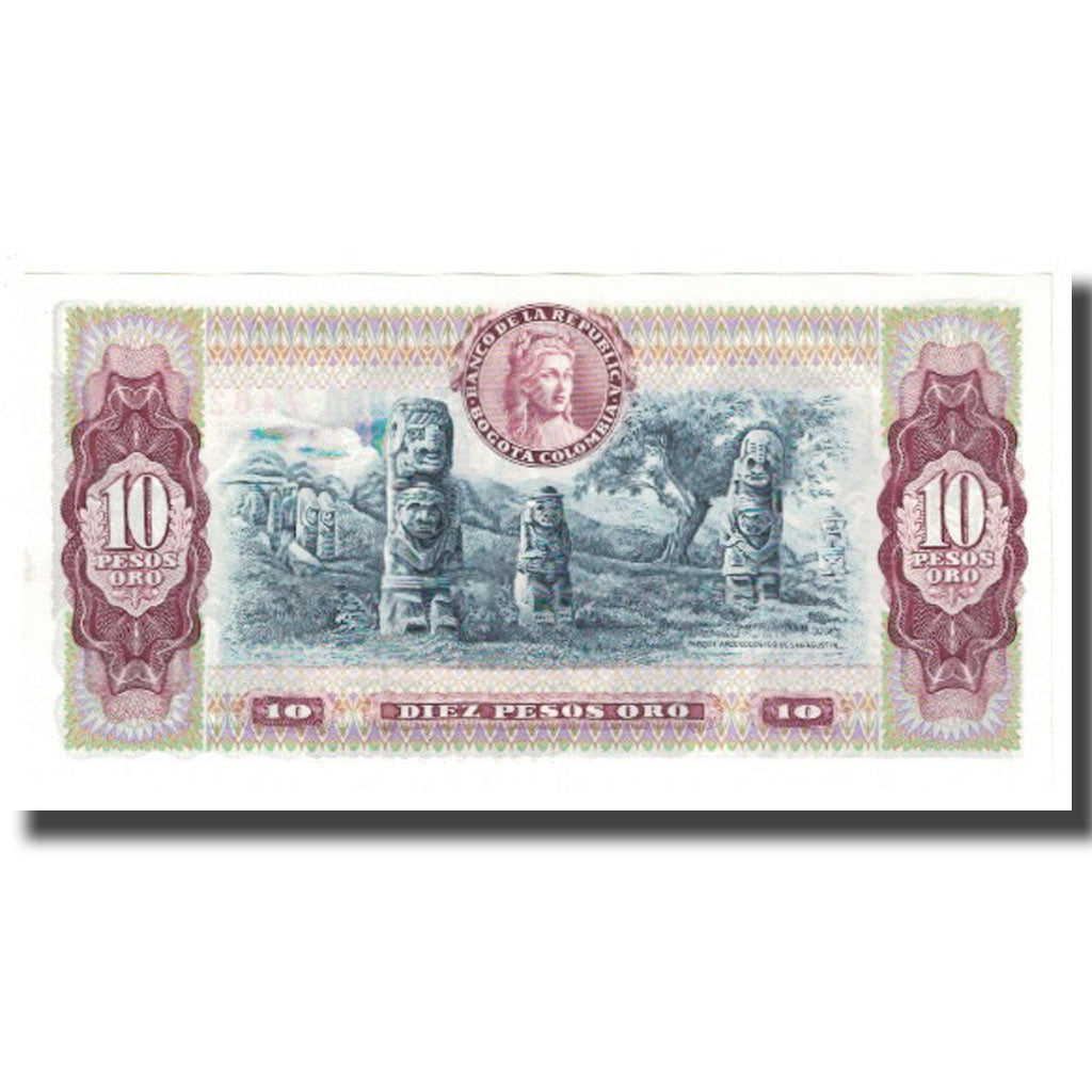 Banconote, Colombia, 10 Pesos Oro, 1979, 1979-08-07, KM:407g, FDS