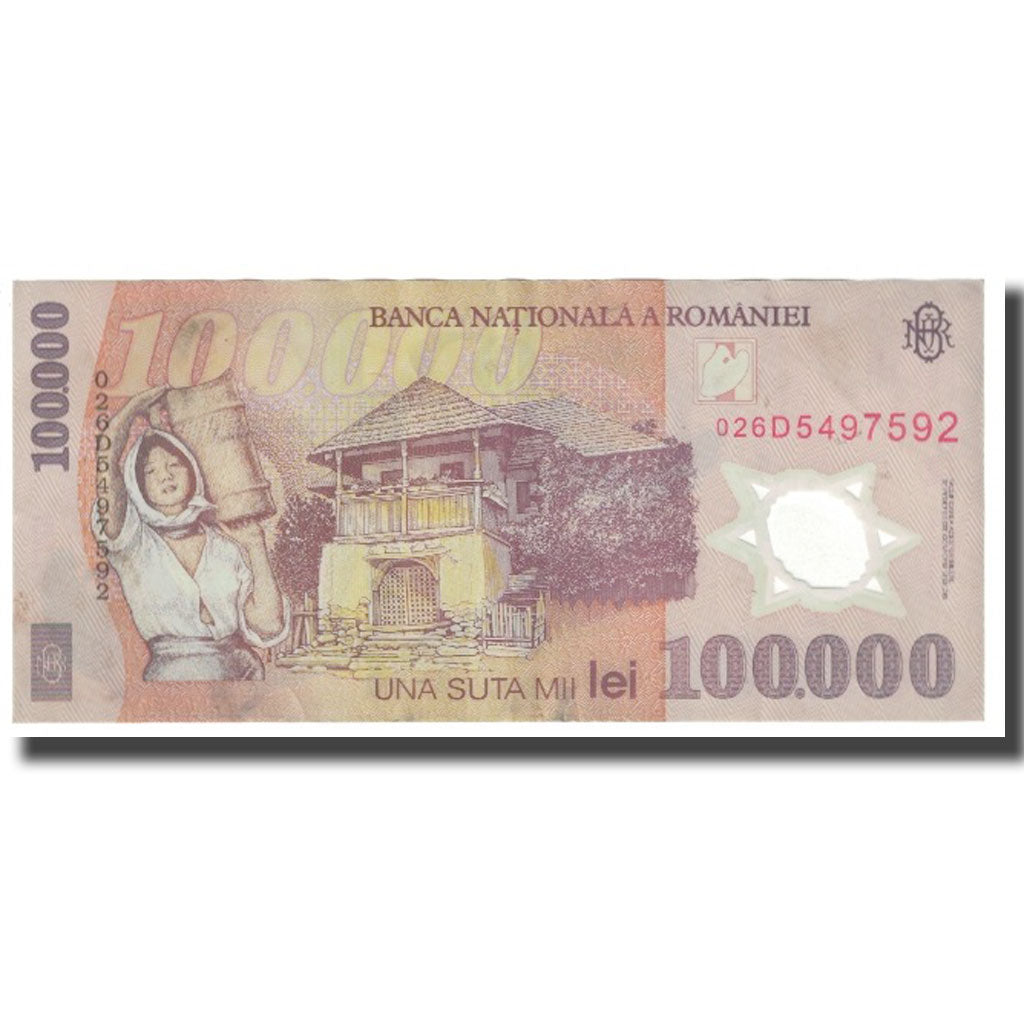 Banknote, Romania, 100,000 Lei, KM:110, UNC(63)
