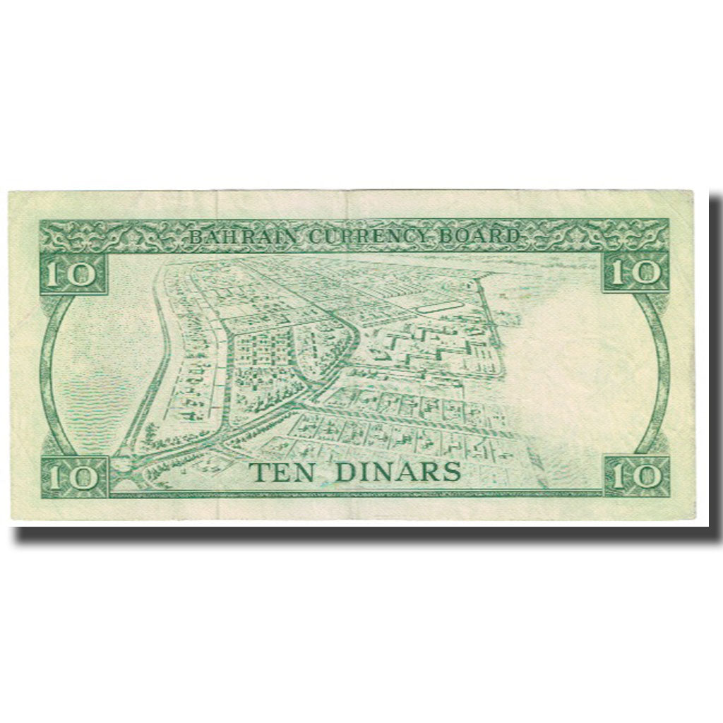 Banconote, Bahrein, 10 Dinars, KM:6a, BB