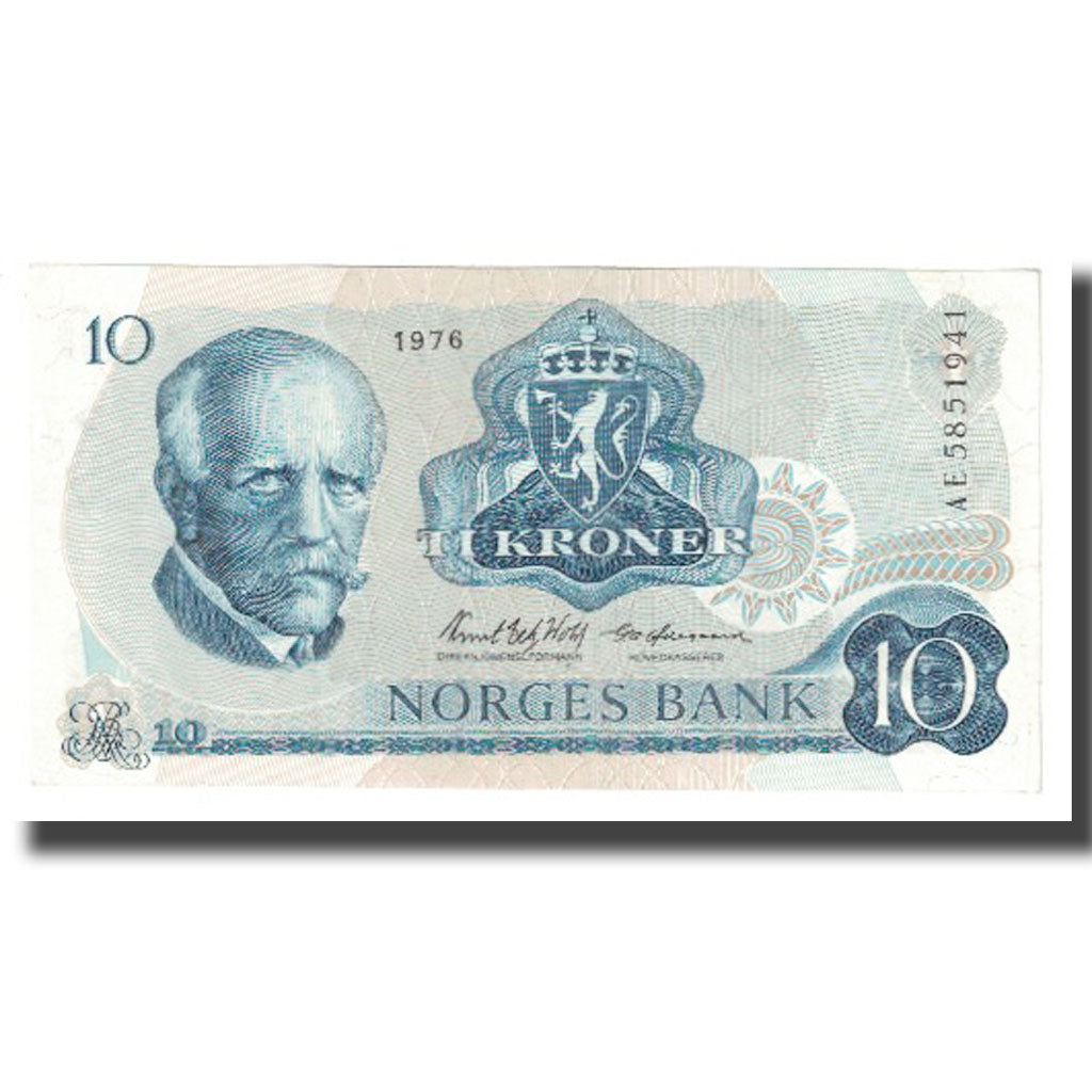 Banknote, Norway, 10 Kroner, 1976, KM:36b, UNC(63)