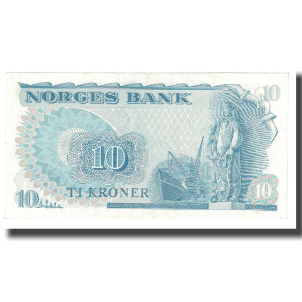 Banknote, Norway, 10 Kroner, 1976, KM:36b, UNC(63)