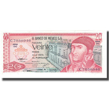 Banknote, Mexico, 20 Pesos, 1977, 1977-07-08, KM:64c, UNC(65-70)