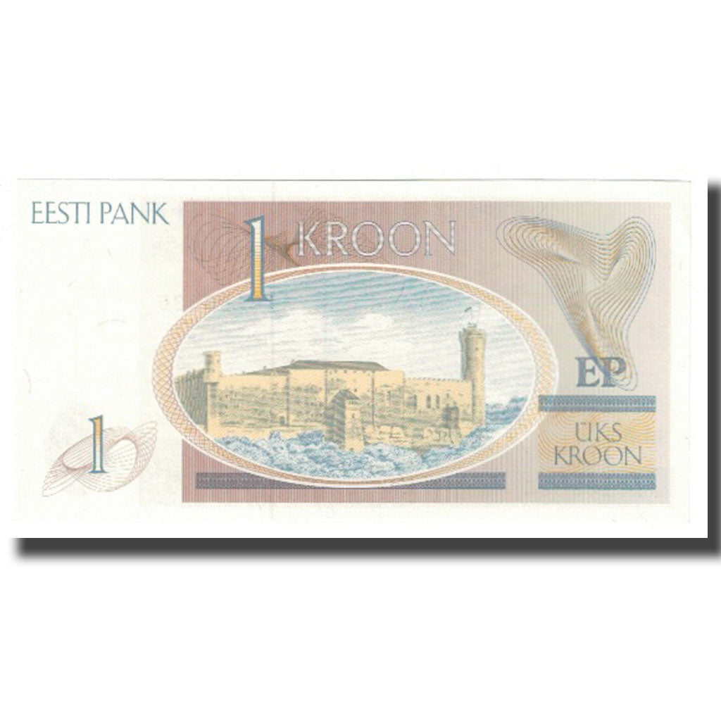 Geldschein, Estonia, 1 Kroon, KM:69a, UNZ