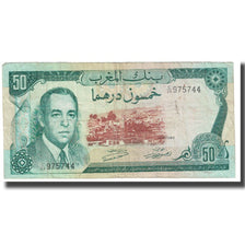 Banknote, Morocco, 50 Dirhams, KM:58a, VF(20-25)