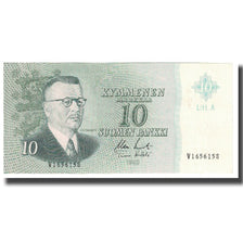 Banconote, Finlandia, 10 Markkaa, 1963, KM:100a, BB