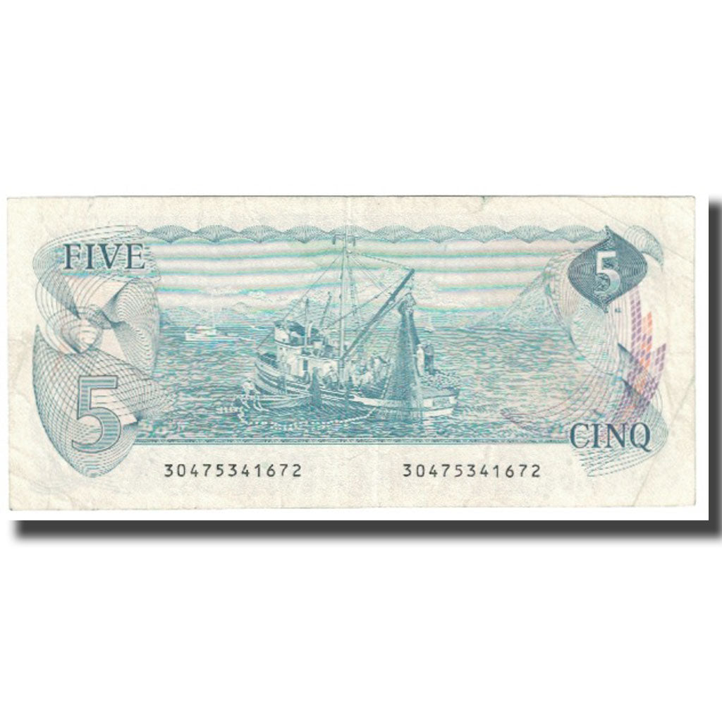 Banknote, Canada, 5 Dollars, 1979, KM:87a, EF(40-45)