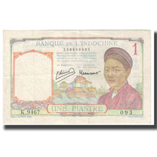 Banknote, FRENCH INDO-CHINA, 1 Piastre, KM:54b, EF(40-45)